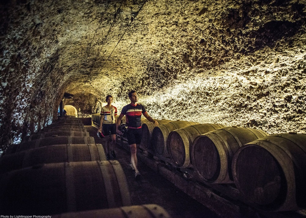 Wandering through wine cellars in La Rioja