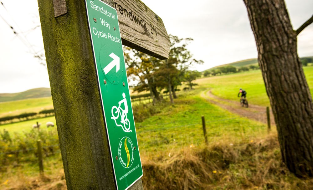 Sandstone Way sign