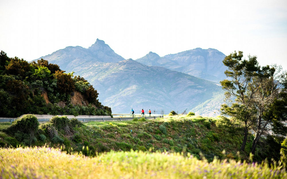 Rugged mountains in Sardinia