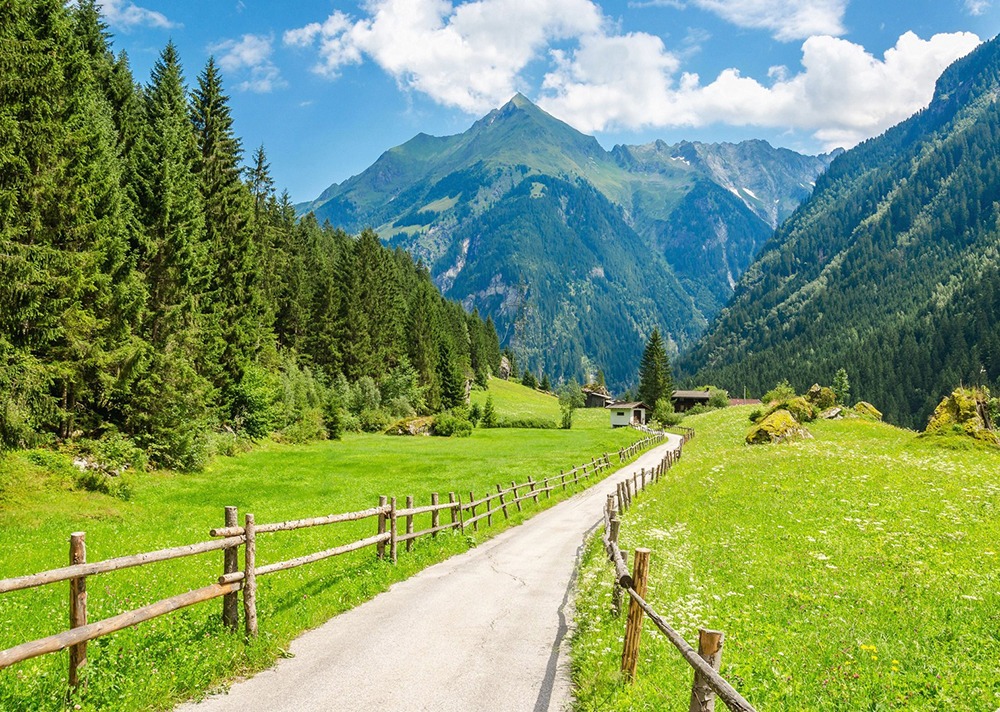 Cycle path from Salzburg