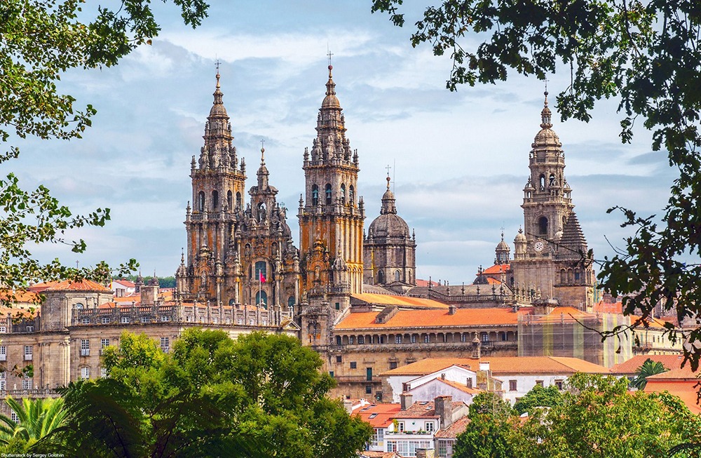 Cathedral in Santiago de Compostela